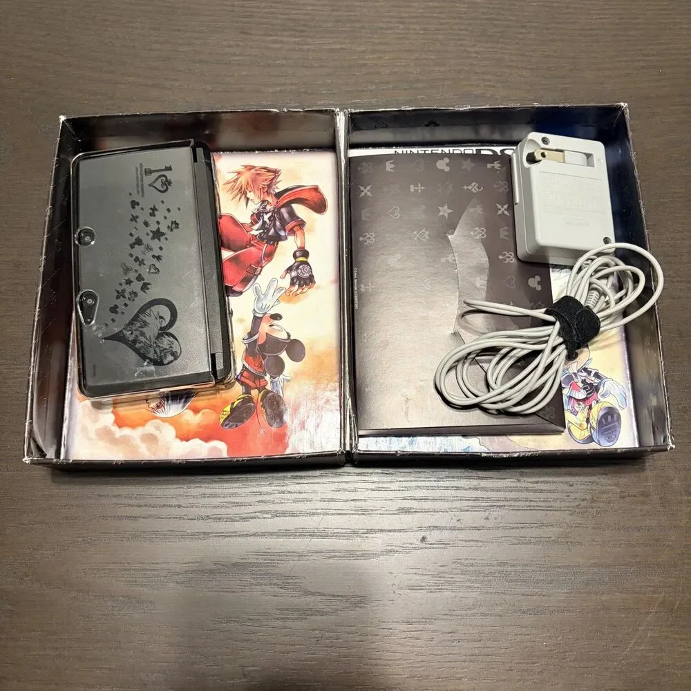 Nintendo 3DS Console Kingdom Hearts Dream Drop Distance Edition No Cartilage
